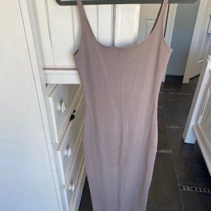 New without Tags XS Ribbed Tank Midi Dress